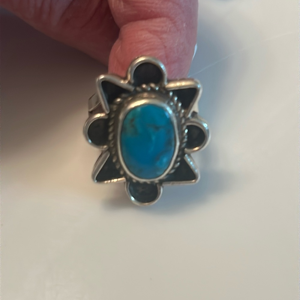 Navajo Flower Ring